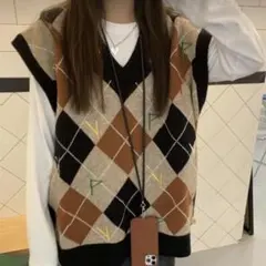 ニットベスト レディース服