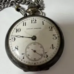 【OH済】【稼動品】EMPIRE 懐中時計 スリーフィンガー 2025年最新】empire 懐中時計の人気アイテム - メルカリ