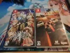 Nintendo Switch ソフト 2本 ユルキル ホットラップレーシング