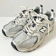 【ほぼ未使用】ニューバランス MR530KA スニーカー シルバー 25cm