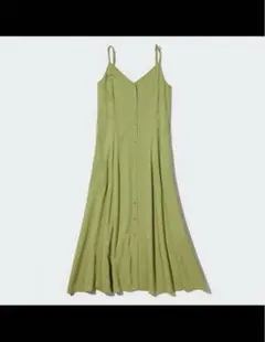UNIQLO キャミワンピース グリーン
