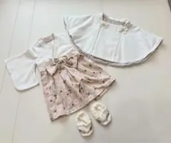 袴風ロンパースセット