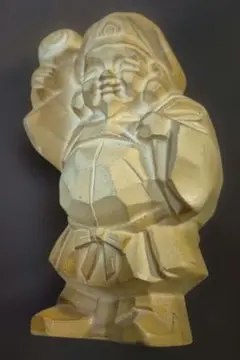 大黒天 置物 縁起物　　陶器