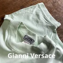 美品）GIANNI VERSACE Tシャツ ミントグリーン ジップポケットのサムネイル