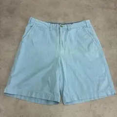 Polo Ralph Lauren　チノショーツ　W35　ライトブルー　古着のサムネイル