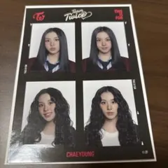 TWICE THIS IS FOR チェヨン 証明写真ステッカー