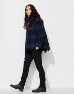 UNIQLO ヒートテックウルトラストレッチスリムジーンズ 24 BLACK