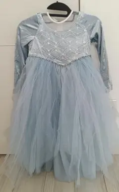 新品　SONNYKIDS アナ雪ベルベッドロングドレス　110〜120サイズ