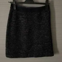 ⭐︎新品未使用⭐︎【INDIVI】ツイード台形スカート