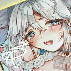 オリジナルイラスト 手描きイラスト 一点物 アナログ 色紙 原画 ネコ コピック