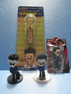 HUNTER×HUNTER◎レオリオフィギュア４点◎ハンター×ハンターちびきゅん