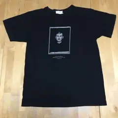 ムンク展　Tシャツ Sサイズ　黒　ブラック　自画像