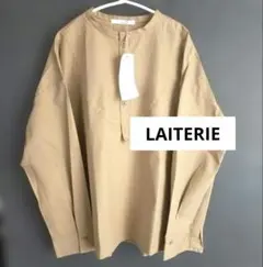 LAITERIE　レイトリー　強撚ギャバ　ブザムシャツのサムネイル