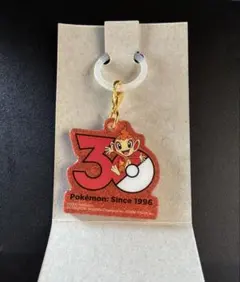 ポケモン ポケチャーム 30周年ロゴマスコット　ヒコザル