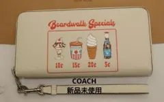 【新品✨️】COACH　コーチ　長財布　Boardwalk Specials