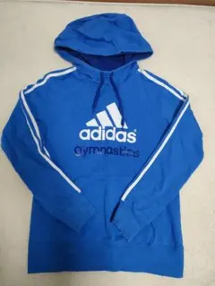 adidasパーカー(gymnasticsロゴ入り)