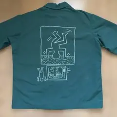 Keith Haring グリーン コーチジャケット