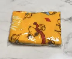 スヌーピー　ブランケット　オレンジ