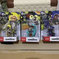 Splatoon amiibo 3体セット