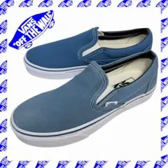 VANS SLIP-ON ヴァンズ スリッポン NAVY ネイビー バンス 23
