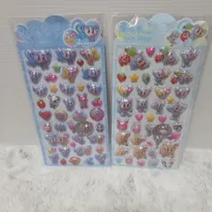 エンジェルブルー　シール各2枚の4枚Set