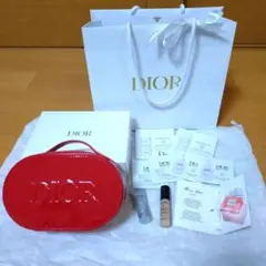 新品未使用 Diorノベルティ 化粧ポーチ サンプル付き クリスチャンディオール