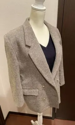 ツイードビッグジャケット