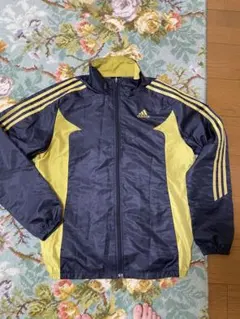 ほぼ未使用　adidas アディダス　ウインドブレーカー ジャンパー　メッシュ