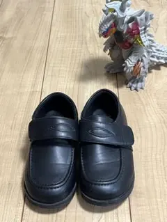 CHOPIN 19cm ブラック ローファー マジックテープ