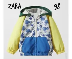 ZARA ベビー新品 ミッキーマウス柄ウインドブレーカー 98 レインコート