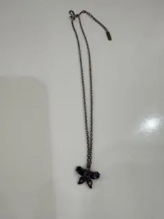 ANNA SUI蝶モチーフ ネックレス 2個セット