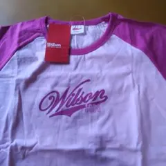 Wilson ウィルソン 半袖 Tシャツ ピンク Lサイズ 細身です。のサムネイル