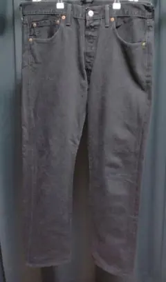 マ*ル様 リーバイス 501 ブラック黒 ホワイトオーク W33アメリカ製