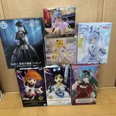 【未開封】美少女プライズフィギュア 7種セット売り