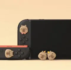 playVital Switch 2対応 グリップキャップ 4 カピバラちゃん