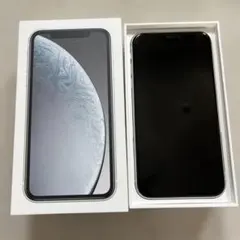 iPhoneXR64GBホワイトSIMカードなし本体のみ - メルカリ