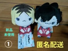 ハイキュー もちぴこ 孤爪研磨 黒尾鉄朗 ぬいぐるみノーマルサイズ