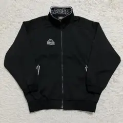 《美品y2k年代物大きめM-L90s》カッパkappaトラックジャケット刺繍ロゴ