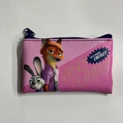 ズートピア2 フラットミニポーチ ニック・ワイルド ジュディ・ホップス