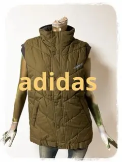 ☘️T20390☘️00s adidas originals 中綿入りベスト　y2k