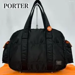 希少 新品同様 ポーター タンカー ダッフルバッグ L 黒 ナイロン ボストン 廃型品番 希少PORTER タンカーダッフルバッグ L ボストンバッグ