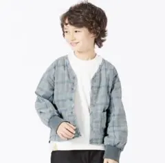 BREEZE ガーメントダイカーデシャツ 120cm 新品未使用タグ付き