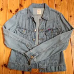 サムシング ライトブルー デニムジャケット Mサイズ