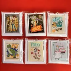 トイ・ストーリー トレーディング アクリルキーホルダー 6点セット