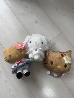 ハローキティ ぬいぐるみ 3体セット