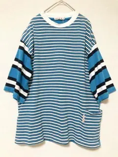 マルニ　marni オーバーサイズ　ボーダー　半袖　48メンズのサムネイル