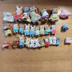 シルバニアファミリー 人形まとめ売り 23体以上
