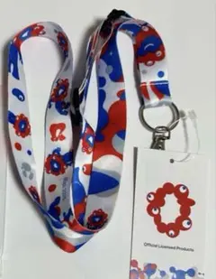 ミャクミャク　大阪関西万博　キャラクター柄ネックストラップ　完売新品タグ付き
