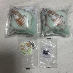 mofusand くら寿司　クッションチャーム　ラバーチャーム