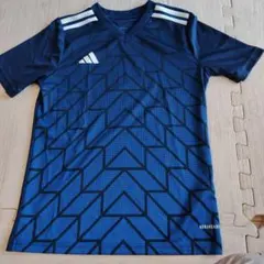 150㎝adidaサッカーウェアAEROREADY プラクティスシャツ ネイビー